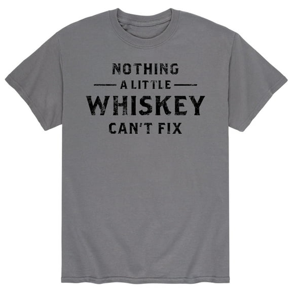 Country Casuals - Nothin A Little Whiskey Can't Fix - Men's Short Sleeve Graphic T-Shirt
