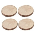 thumbnail image 3 of Rebanada De Madera, 25 Uds., Posavasos De Pino, Accesorios Para Decoración Del Hogar, 3 of 7