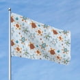 thumbnail image 2 of Lsque Sea Turtle Pattern Flag,Sea Turtle Printed Garden Flag 48 x 72 in - Double Sided Small Flags for Yard, 2 of 9