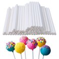 thumbnail image 3 of 100PCS 5.91in Paper Lollipop Sticks Multifunctional Sucker Stick Cake Pop Sticks, 3 of 10