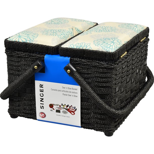 Singer SewnStow Square Sewing Basket & Sewing Kit
