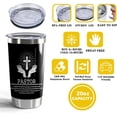thumbnail image 3 of Pastor Gift Pastor 20oz Tumblers with Lid and Straw Appreciation Gifts for Pastor Vacuum Insulated Tumbler Religious Gifts Pastor Coffee Mug (Tumbler-Pastor Devoted), 3 of 6