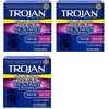 Condoms Double Ecstasy Lubricated, 3 Boxes (24 Count)
