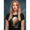 thumbnail image 2 of NASA Nasa Jupiter Ice Cream Shaped T-Shirt Women -NASA Designs, Female Small, 2 of 4