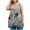 Blouses-Dark Gray, variant on Gamivast Tank Tops for Women Plus Size Palm Tree Gradient Print Round Neck Sleeveless Loose Fit Breathable Shirts Summer Beach Vacation Tops