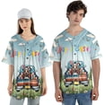 thumbnail image 4 of Happy Easter Basset Hound American Flag Truck All Over Print 3D Baseball Shirt Bassets Dog Breed Lovers Gifts Idea Softball Sport - 03001, 4 of 6