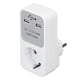 thumbnail image 2 of Convertidor De Toma De Corriente, Adaptador De Toma De Corriente EU 230V 50Hz 230V 16A 3680W Salida PC Anticorrosivo Para Dispositivos Eléctricos, 2 of 7