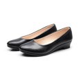 thumbnail image 3 of Ballerines pour Femmes Ballerines pour Femmes Chaussures de Bureau Travail Chaussures Bateau Surdimensionnées Chaussures en Tissu Mocassins Doux Ballerines pour Femmes Enceintes Chaussures, 3 of 7