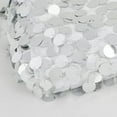 thumbnail image 6 of Efavormart 54" x 4 Yards Silver Payette Sequin Fabric Roll with Mesh Fabric Base, 6 of 6