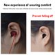 thumbnail image 3 of Tips de Gel Suave Tapones para Oídos Tapones para Oídos Más en Auriculares para Oídos, 3 S / M / L 10 / 12 / 14Mm Negro Y Blanco Tapones para Oídos, 3 of 5