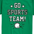 thumbnail image 3 of Instant Message - Go Sports Team - Toddler & Youth Short Sleeve Graphic T-Shirt, 3 of 6