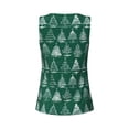 thumbnail image 5 of Sigee Christmas Trees for Women's Workout Tank Top,Running Tank Tops,Sleeveless Gym ClothesX-Large, 5 of 8