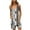 Gray jumpsuits for women, variant on Wycnly Womens Jumpsuits Summer Plus Size Casual Pocket Loose Strap Short Jumpsuits Overalls Trendy Floral Print V-Neck Sleeveless Mini Rompers for Women