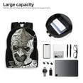 thumbnail image 6 of Terrifier Backpack Unisex Bookbag Rucksack Printing Shoulder Bag Back To School Bag Travel Hiking Daypack, 6 of 8