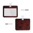 thumbnail image 2 of Naloa Spiders On A Web Card Badge Holder Work Badge Sleeve for Office, School, Factory, ID Credit Cards, Driver Licenses and Passes, 2 of 7