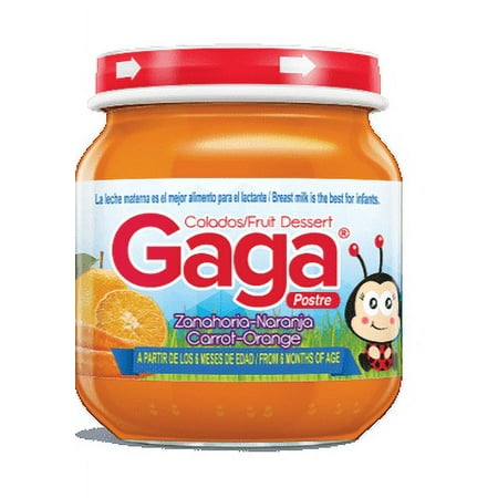 Gaga Zanahoria Naranja Cristal