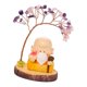 thumbnail image 5 of Mini estatua de Buda con árbol del dinero, figura en miniatura, árbol de la fortuna coleccionable Estilo E, 5 of 9