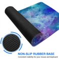thumbnail image 6 of Reinvent Gaming with our Large Dazzling Galaxy Mouse Pad; Non-Slip Rubber Base for Precision, Durable Stitched Edges. Ideal for Keyboards & Desks - 31.5x11.8inch., 6 of 7
