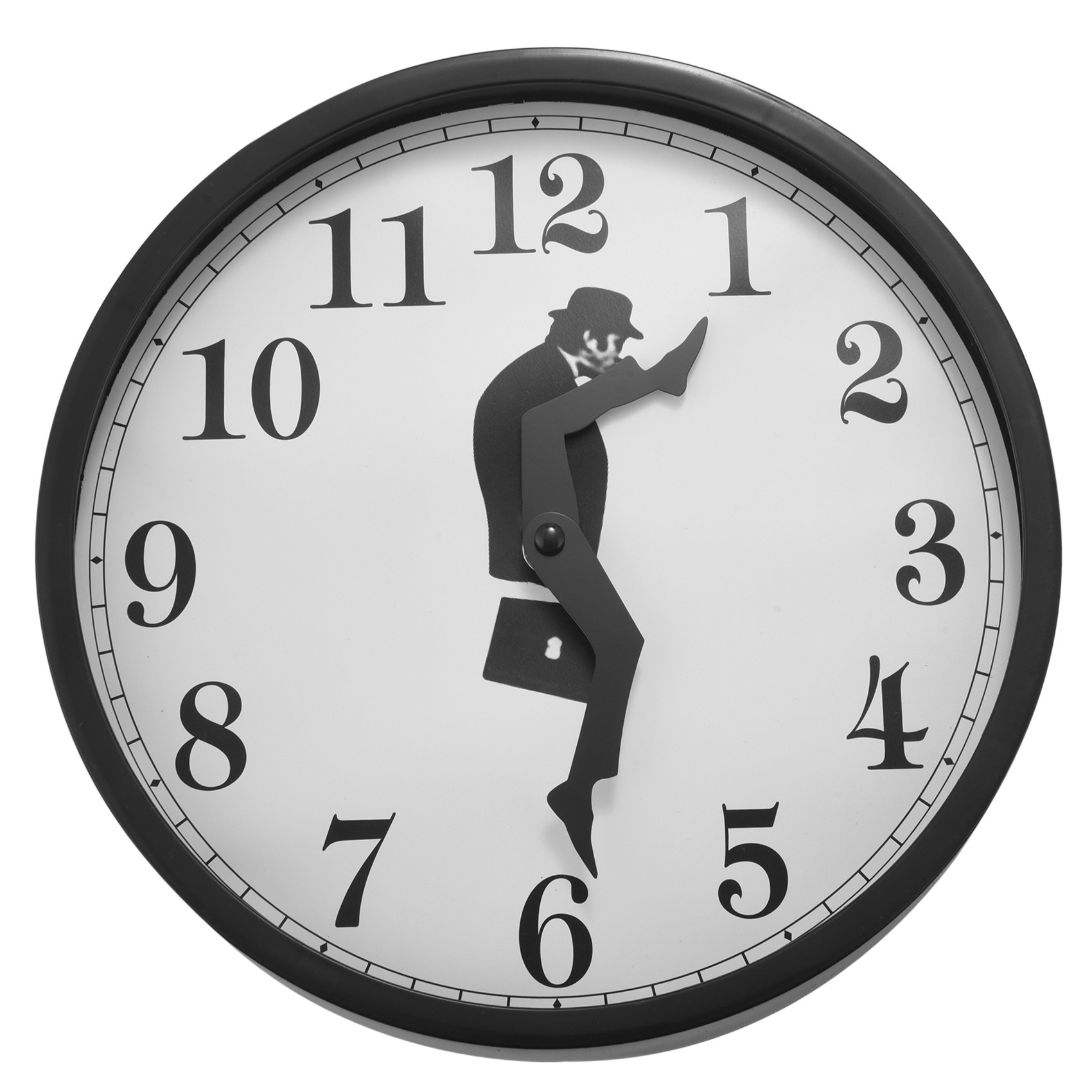 Creative Wall Clock Sweep Seconds Silent Ministry of Silly Walks Clock