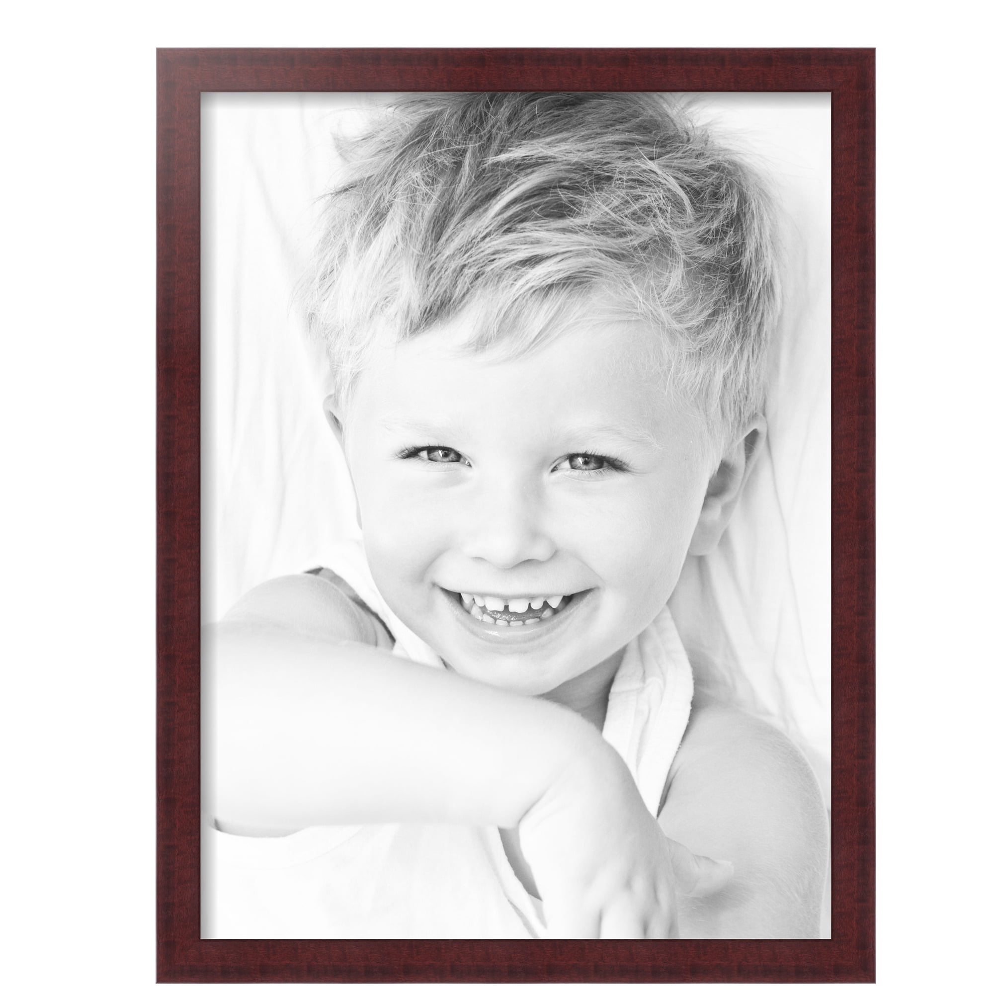 ArtToFrames 18" x 24" Cherry Picture Frame, 18x24 inch Red MDF Poster Frame (WOM-4643), 4 Pack