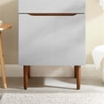 thumbnail image 2 of Modway Harvest 24" Mahogany Wood Bathroom Vanity Cabinet in Gray/Walnut, 2 of 7