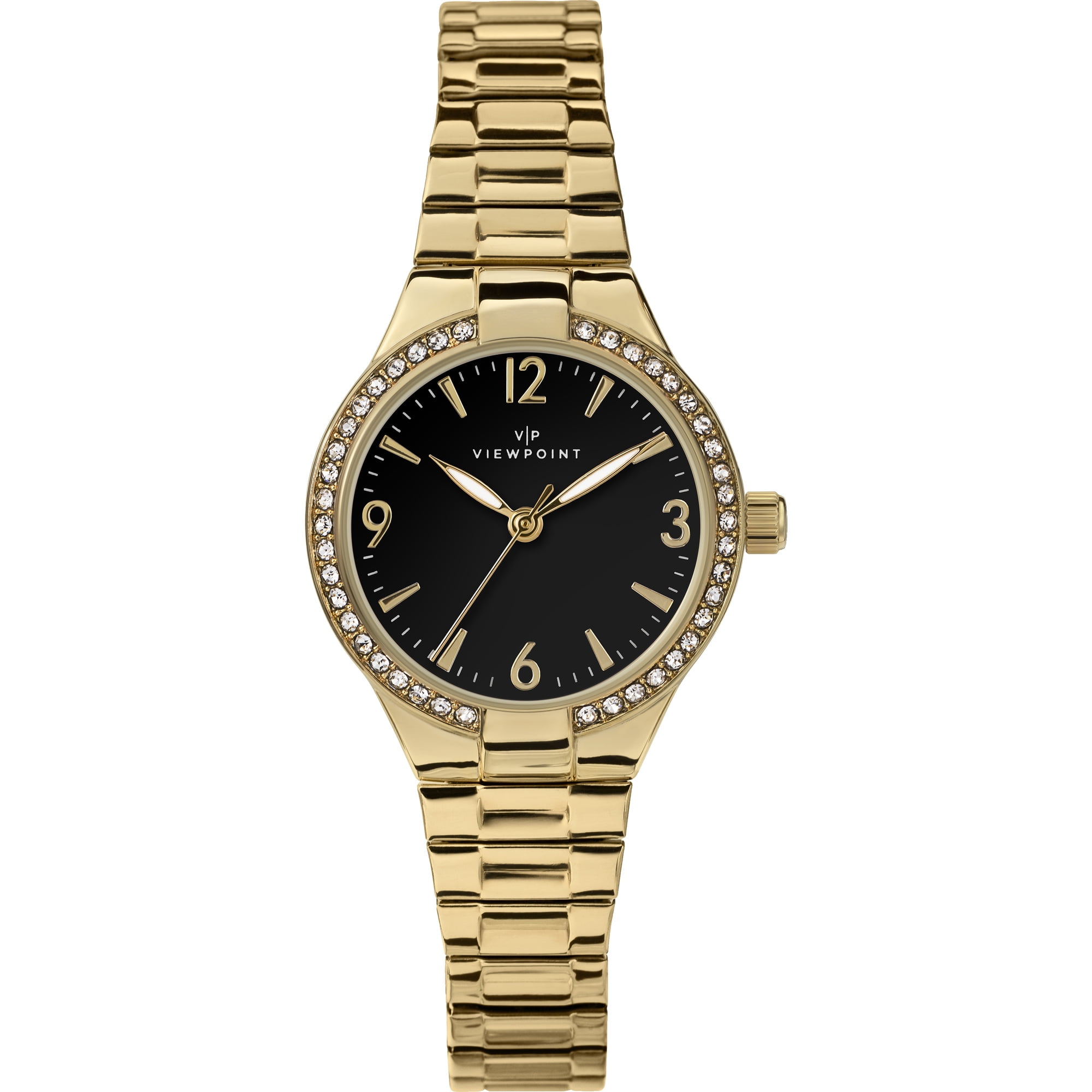 Timex Women's Starstruck 32mm Watch – Gold-Tone Case Black