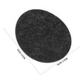 thumbnail image 2 of Raindrops 6pcs Felt Placemats Cup Coasters Heat Resistant Cup Mats Non Slip Placemats For Home Dining Banquets Parties, 2 of 8