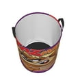 thumbnail image 3 of Looney Tunes Taz-Mania Large Laundry Hamper Collapsible Laundry Basket With Handles, Tall Storage Basket For Blanket, Toys, Dirty Clothes In Living Room, Bedroom, Bathroom, Nursery, 3 of 7