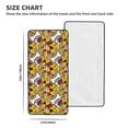 thumbnail image 2 of Zufioo Cute Dog Print Coral Fleece Bath Towel 27x55 Inches, Absorbent and Quick-drying Bath Towel, Suitable for Adults and Children, 2 of 8