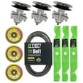 thumbnail image 1 of 8TEN Blade Spindle Belt Idler Kit for Cub Cadet RZT 50 942-04053C MK1002397, 1 of 9