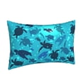 thumbnail image 2 of Daiia World Turtle Day Bedding Waterproof Pillow Protector Zippered Queen – Bed Bug Proof Pillow Encasement-20"x30", 2 of 9