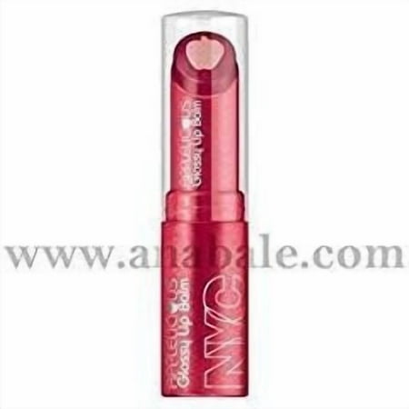 NYC New York Color Applelicious Glossy Lip Balm, 358 Garnet Gala, 0.12 Oz.