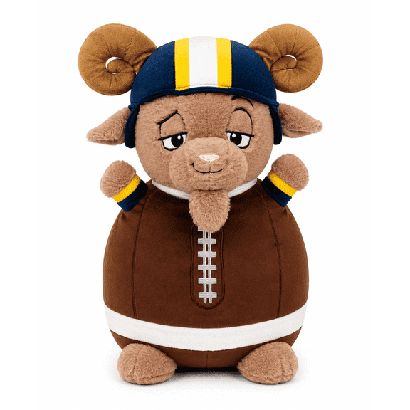 Ready to Hug Sport GOAT Football Plush, 24-inch