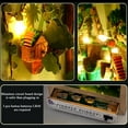 thumbnail image 4 of TOPCHANCES Book Nook Kit, DIY Dollhouse Booknook Bookshelf Insert Decor, 3D Book Nook Miniature Kit with LED Lights, TC35, 4 of 8