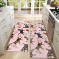 thumbnail image 4 of Kitchen Rugs Sets Of 2,Dogs with Pioneer Flower Anti Fatigue Kitchen Mat Rugs Non Slip Washable,Decorative Kitchen Floor Mats for Kitchen,Sink,Laundry,17"X47", 4 of 5