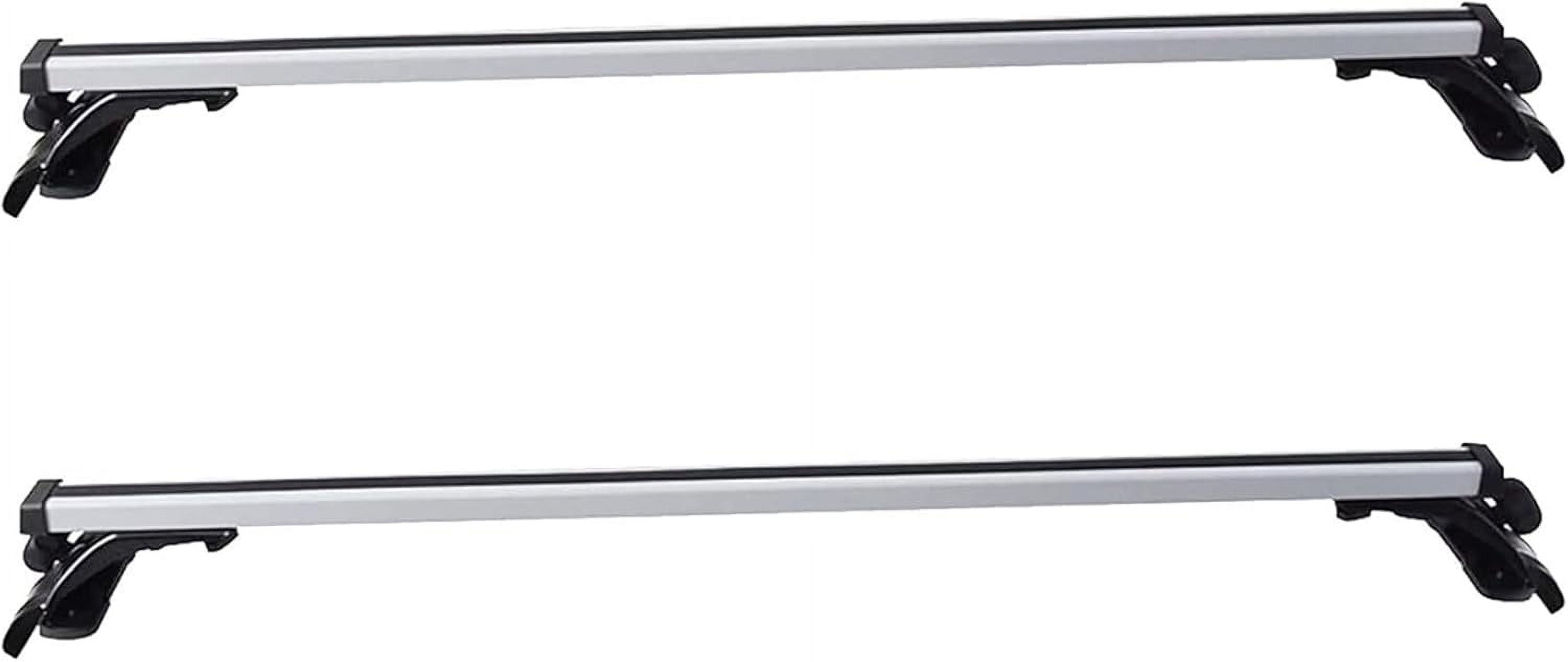 Waltyotur 48 Inch Universal Roof Rack Cross Bar Top Adjustable Luggage Cargo Carrier