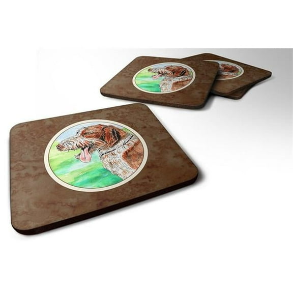 Italiano Spinone Foam Coaster, Set of 4