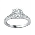 thumbnail image 4 of 1/3 Carat T.W. Diamond Sterling Silver Composite Bridal Set, 4 of 6