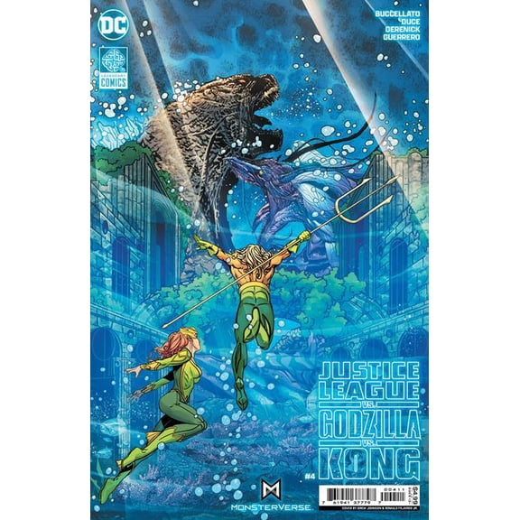 Justice League Vs Godzilla Vs Kong #4 (of 7) Cvr A Drew Johnson DC Comics Comic Book