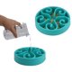 thumbnail image 3 of Comedero para perros a prueba de serpientes, comedero de alimentación lenta, comedero interactivo interesante, comedero duradero, no tóxico y ecológico (verde), 3 of 5
