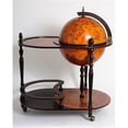 thumbnail image 1 of Old Modern Handicrafts Ng004 Globe Chariot à Boissons 420mm-Rouge, 1 of 1