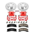 thumbnail image 2 of PowerStop Front Z23 Evolution Sport Brake Pad and Rotor Kit with Red Powder Coated Calipers Fits: JEEP Select Models KC2149, 2 of 4