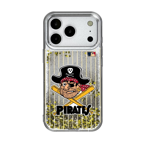 Pittsburgh Pirates 1958-1966 Cooperstown Pinstripe iPhone Glitter Case