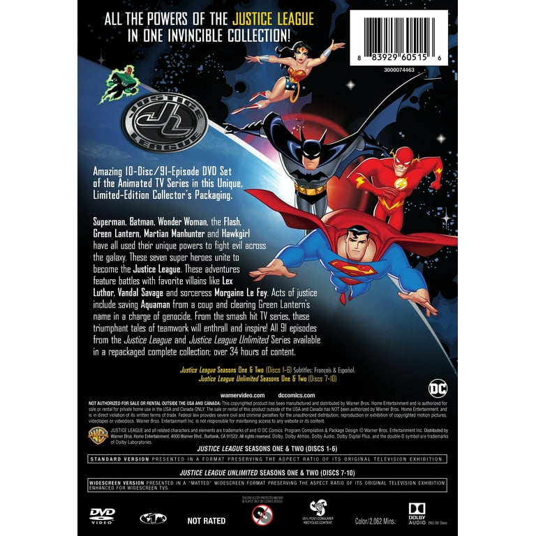 Justice League: The Complete Animated Series (DVD) - Batman