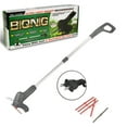 thumbnail image 1 of Cordless Lawn Mower with Delivery Blade, Nudge Mower and Edging Tool, 4V 2Ah Lithium Ion Battery Powered GardenYard Tools, 1 of 7