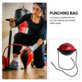 Double End Bag Anchor Boxing Training Ball Stress Reliever Ball Major Boxing Ball Red 40X20X20cm