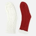 thumbnail image 5 of Slipper Socks for Women with Grippers Non Slip Fuzzy Grip Winter Warm Cozy Thick Comfy Soft Fleece Cabin Socks, 5 of 6