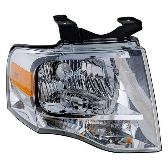New Right Halogen Headlight Compatible With Ford Expedition King Ranch 5.4L 2007 2008 2009 2010 2011 2012 2013 2014 By Part Number Fo2503226
