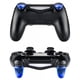 thumbnail image 4 of Tholdsy Extensores de gatillo, 2 uds., botón de extensión pequeño, accesorio de controlador antideslizante ABS, tienda para el hogar, Videojuegos y accesorios Azul, 4 of 6