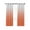 Orange, variant on Brown Moroccan Abstract Blackout Curtains, Light Blocking Print Window Curtains, Geometric Gradient Modern Art Thermal Insulated Window Drapes for Living Room Kitchen Cafe 2 Panels, 104"W x 63"L